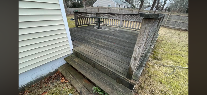 Deck Restoration - Before