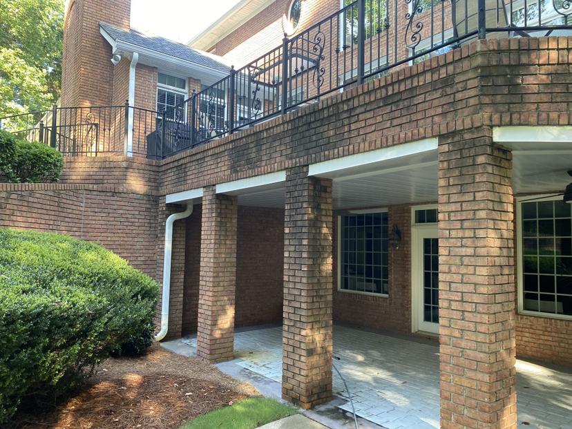 Brick Cleaning - Before